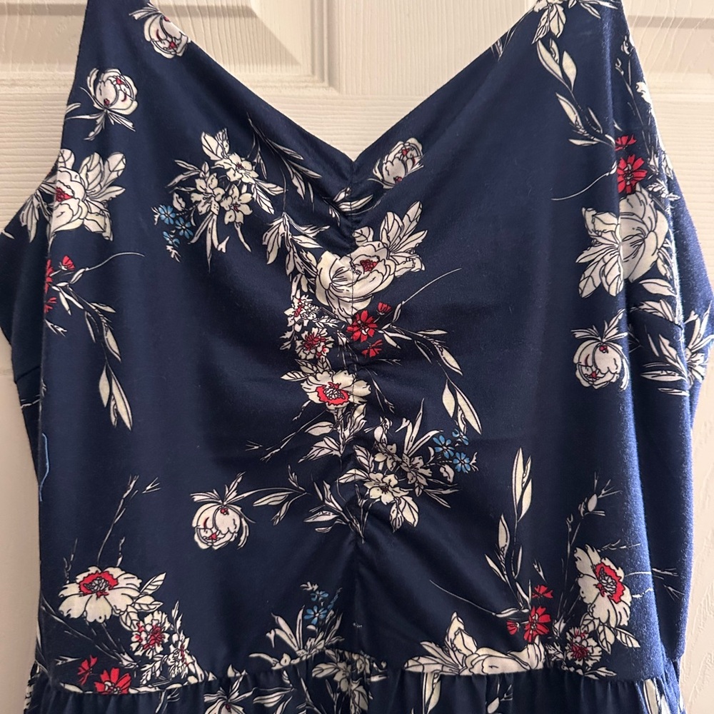 Yathon Blue Floral Sundress - Picture 3 of 5